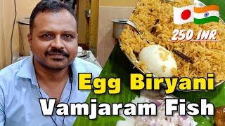 Exquisite Fish Fry and Egg Biryani, Lunch in Chennai!