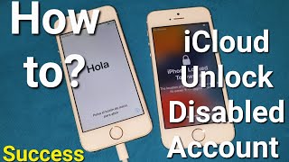 How to Remove Disabled Account and iCloud Activation Lock from Any iPhone iOS️iCloud Unlock Success