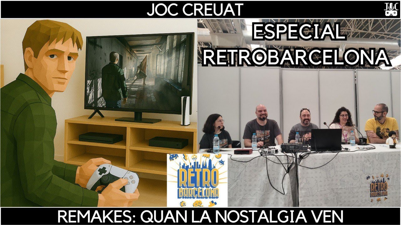 Joc Creuat Setmanal T3C15 Remakes: quan la nostàlgia ven a RetroBarcelona 2025