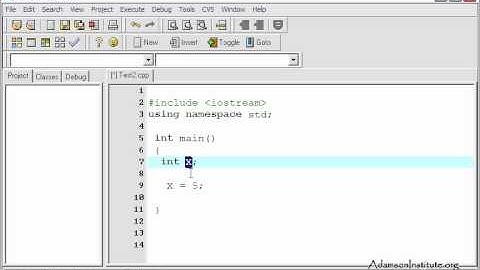 C++ (4) Tutorial Adamson Institute (org)