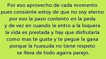 Mi Ultimo Deseo. Los Recoditos. Letra