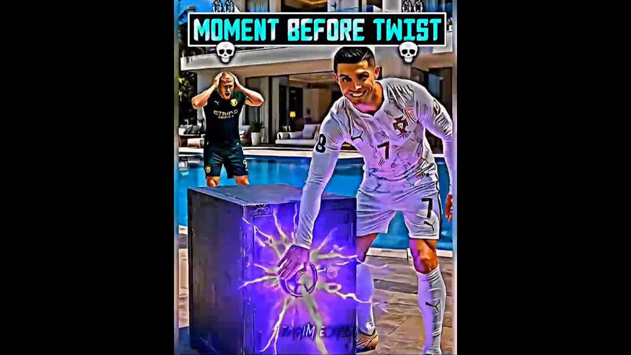 Ronaldo's power 💀