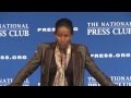 Ayaan Hirsi Ali speaks at the National Press Club