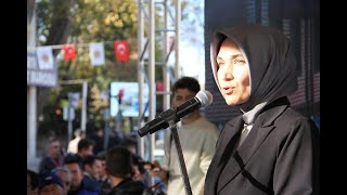 Vali Kübra Güran Yiğitbaşı, Afyonkarahisar Uzun Çarşının Açılışında Konuştu.