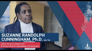 Dr. Suzanne Randolph Cunningham | Charter Day 2024 Honoree