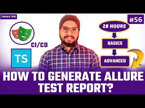 Playwright TypeScript #56 Implementing Allure Test Report with Playwright