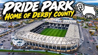 Pride Park Stadium from Above 🚁🌧️ | Derby County vs the Weather!