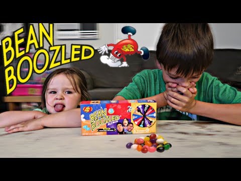 FAMILY BEAN BOOZLED CHALLENGE! Gross Jelly Belly Beans!