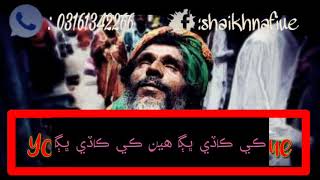 Asan Sufi Tuhinje Hon Poyan Laga || WhatsApp status || Sufi Kalam || Shaikh Nafiue Production