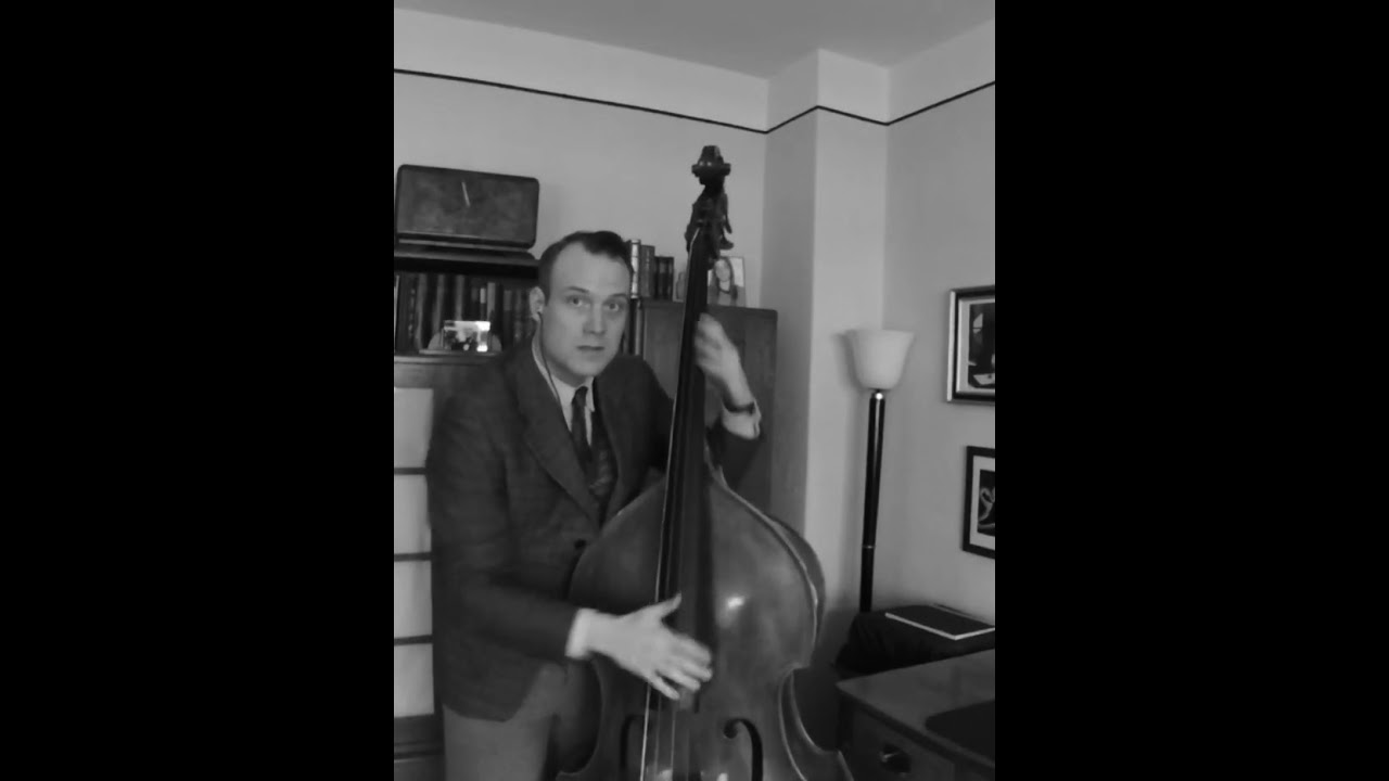 Playing with Milt Hinton‘s performance of “Pluckin‘ The Bass”