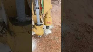 Specialized drilling and fracturing machine for hard rock mining#excavator#construction#quarrying