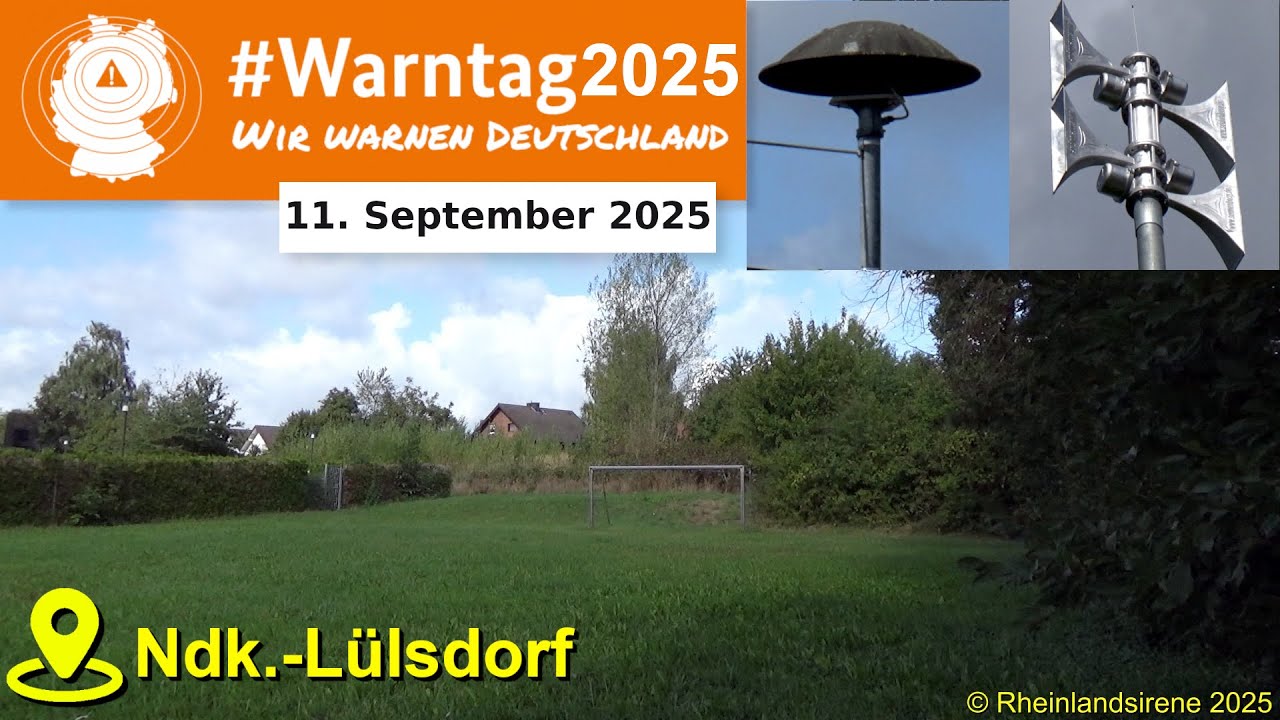 Bundesweiter Warntag 2025: Probealarm Rhein-Sieg-Kreis & Köln | Sirenen / Handywarnung / Durchsagen
