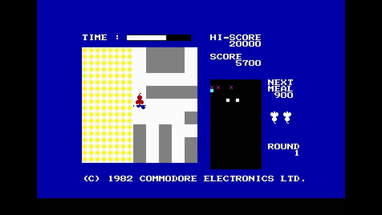 Commodore 64 Crypt - Radar Rat Race