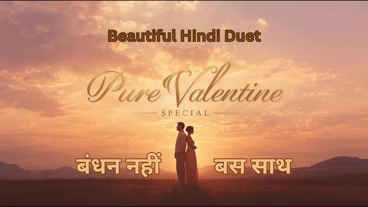बंधन नहीं, बस साथ | Pure Valentine Special | Selfless Love Song | Beautiful Hindi Duet |