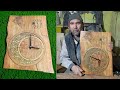 Wood clock  a wonderful clock made of junk wood  mrtinkerer