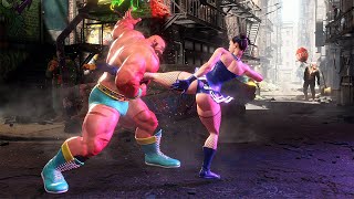 Zangief Destroys Sailor Chun Li | Street Fighter 6