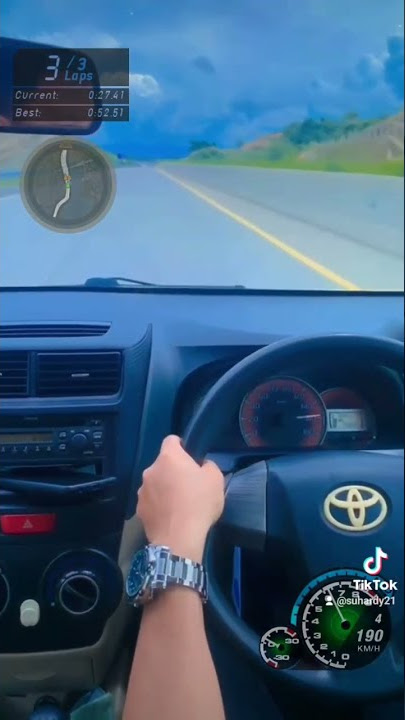 Ngeri Boss !!! Test Drive Toyota Avanza di jalan Tol Aceh hingga kecepatan 190 km/jam..