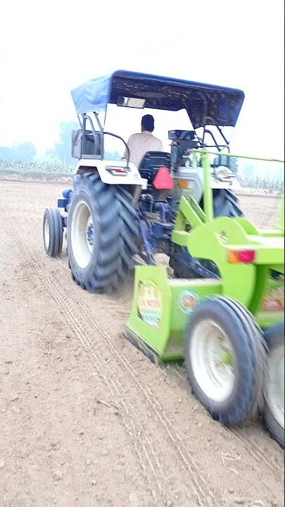 Farmtrac 60 EPI Powermax 55hp With Laser Land Leveler #shorts #farmtrac @pooniakrishifarm