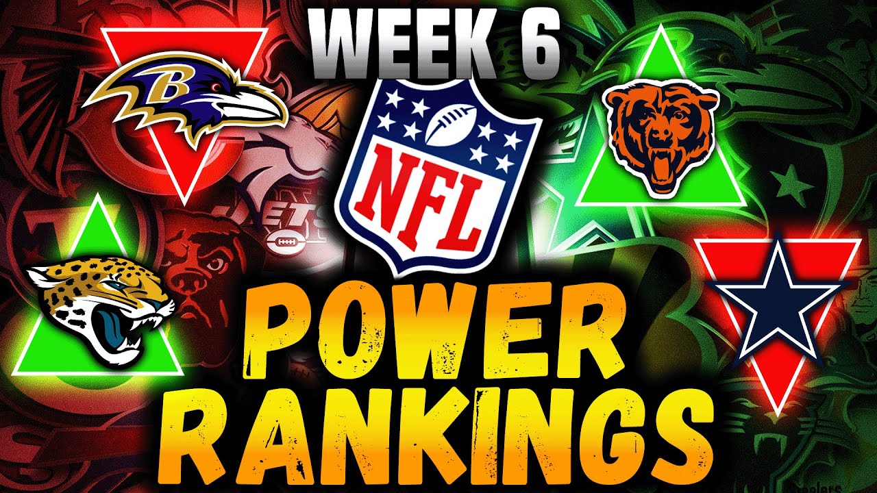 Week 6 NFL Power Rankings YouTube week-6-nfl-power-rankings-youtube