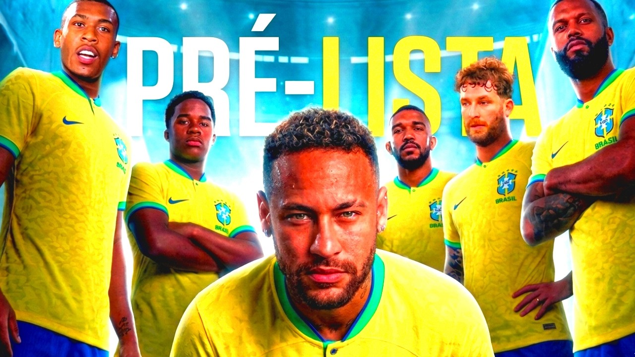 OS 9 NOMES SURPREENDENTES da NOVA PRÉ LISTA de ANCELOTTI pra SELEÇÃO BRASILEIRA!