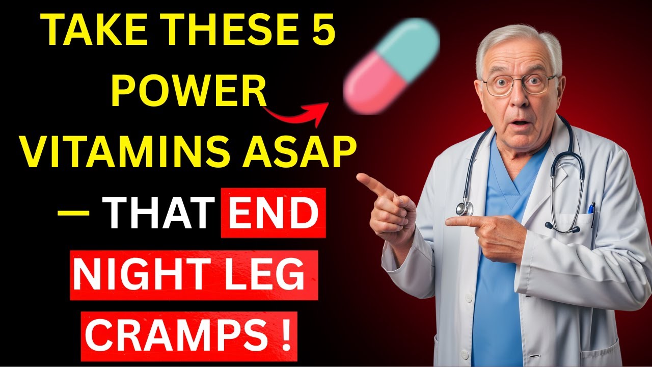 SENIORS: The Top 5 Vitamins That STOP Leg Cramps Forever - Even at Night!