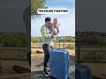 Did I Pack the Wrong Thing?! 😳 Traveling Together 👶 #baby #dad #funny #family #parenting
