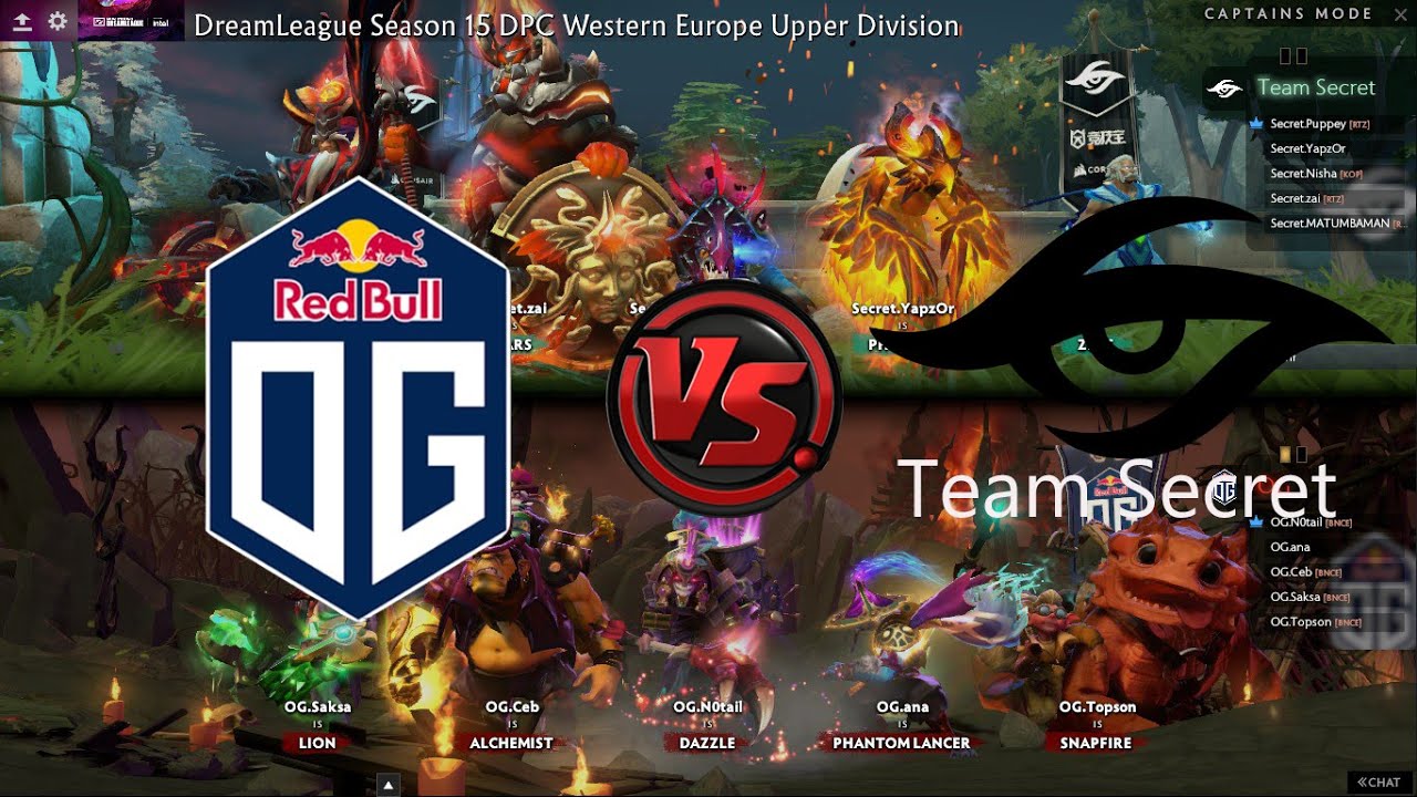 OG.ana Perspective Juggernaut | OG VS Team Secret | DPC WEU Upper Division 2021