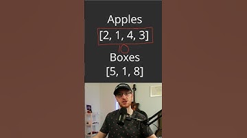 Apple Coding Interview Question! | Leetcode 3074 - Apple Redistribution into Boxes