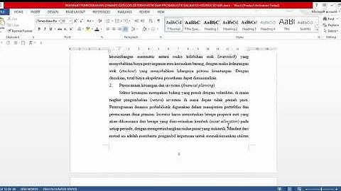 (Rosalia Mentari-F1A022008) Manfaat Pemrograman Dinamis Deterministik Probabilistik 