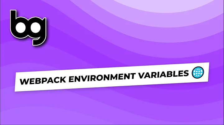 🌐 webpack environment variables