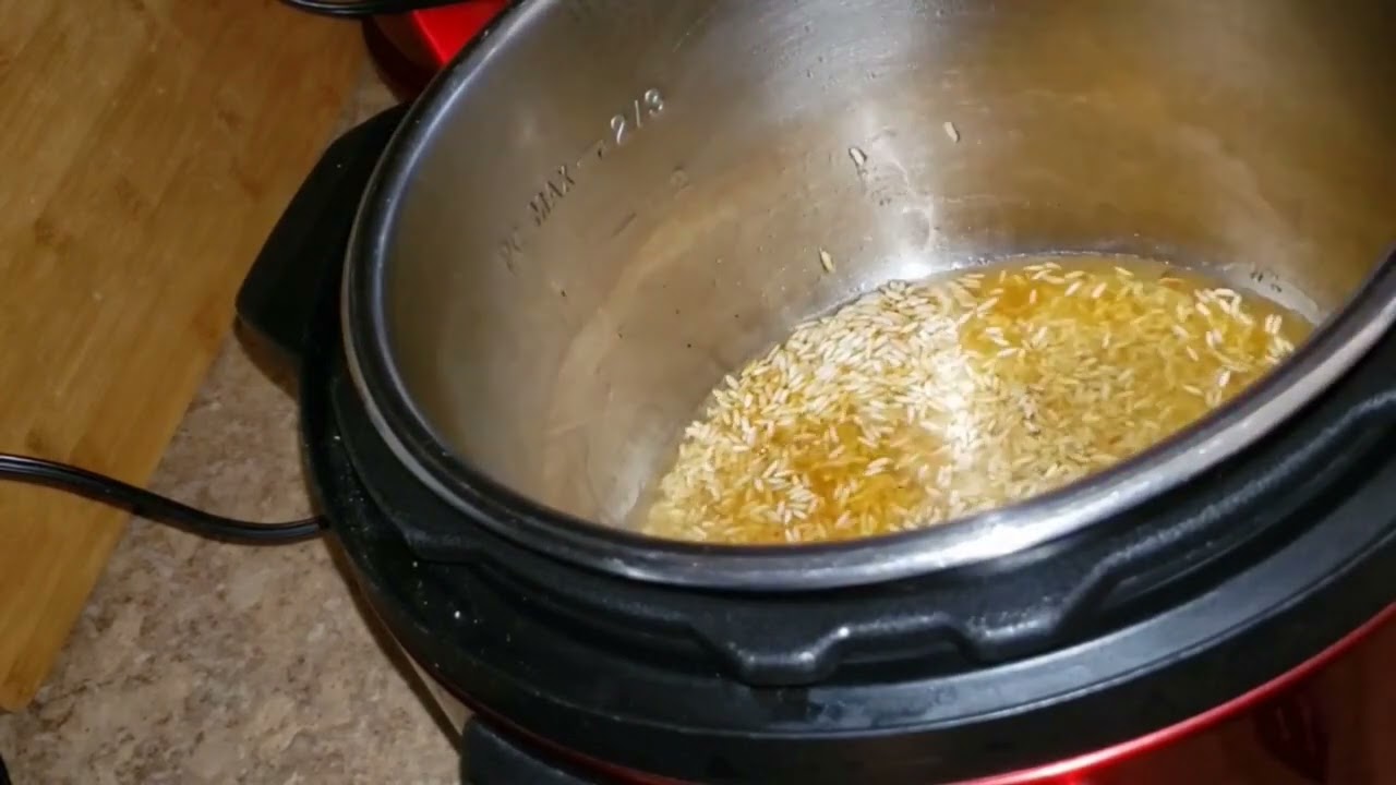 Arroz Integral en Instant Pot! - SinPretextos.