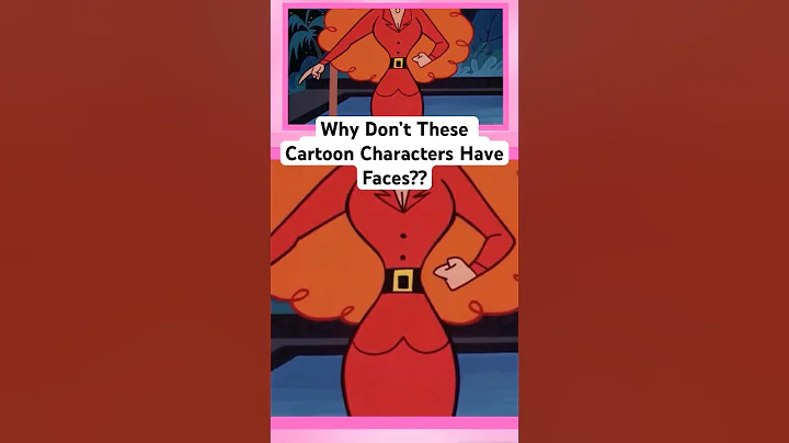 Why don’t these cartoon characters have faces? #facelesscharacters #cartoonanalysis #msbellum #viral thumbnail