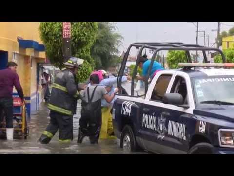 Inundaciones severas en Puebla