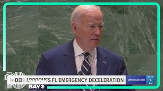 Biden approves Florida Emergency Declaration ahead of Helene