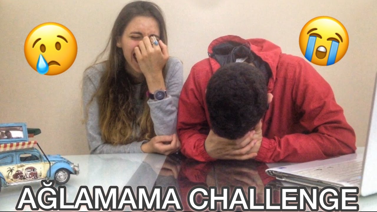 SEVGİLİ İLE AĞLAMAMA CHALLENGE - YouTube
