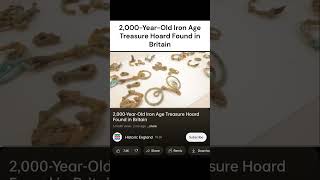 2,000-Year-Old Iron age treasure hoard found in Britain!!