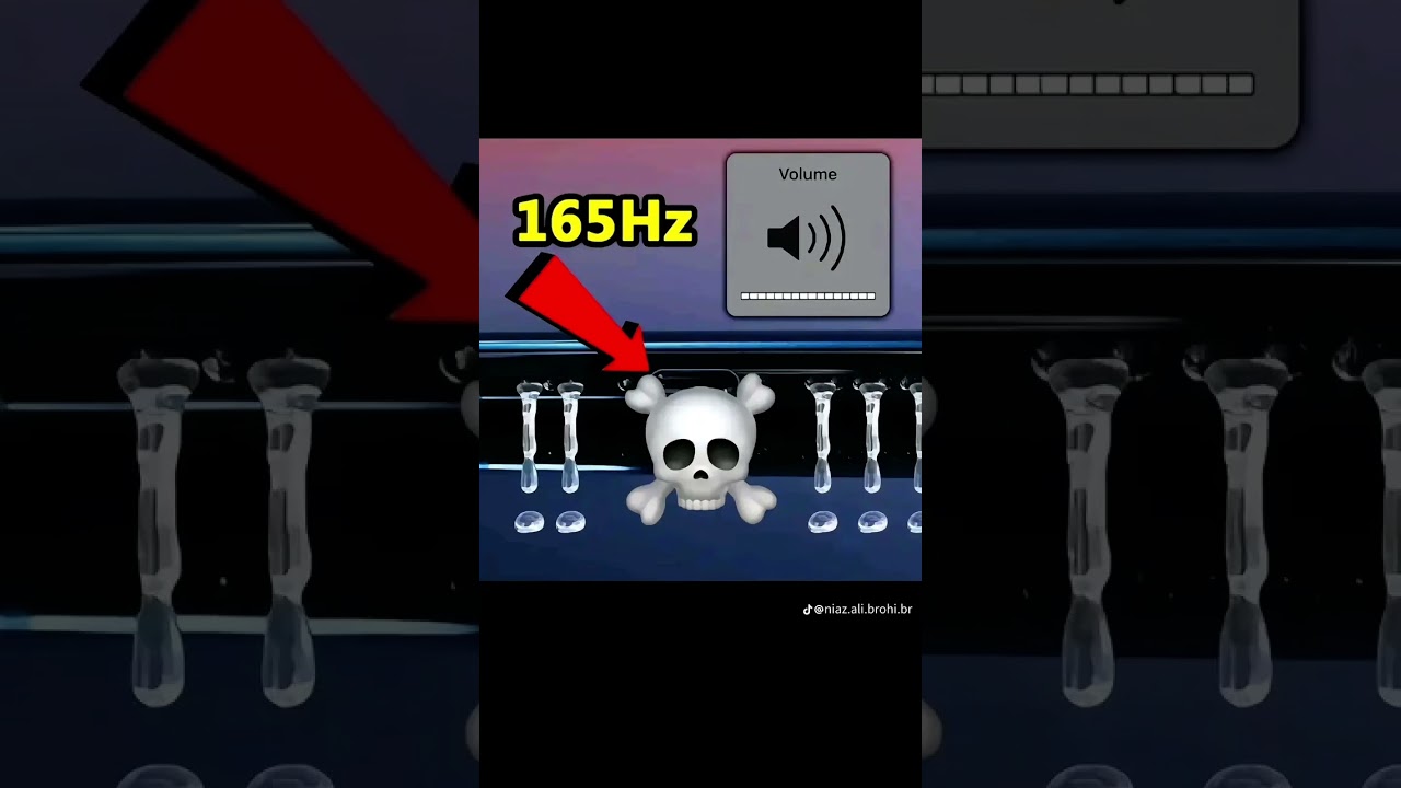 Clean your speaker yosing this sound 🗣️🎙️🎤🔉🔇🔊📢 165Hz😱😱😱😱 