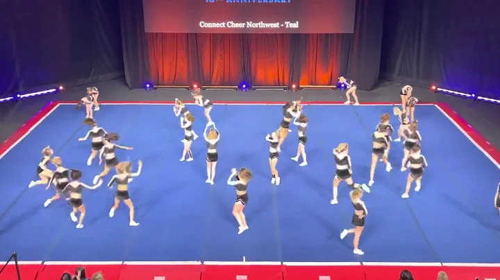 Connect Cheer Teal Summit 2022 first day comp