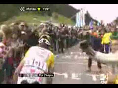 Attaque Ricco dans Aspin TDF 2008