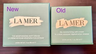 First review on the newest La Mer Soft Cream 2023, and the comparison with the old formula screenshot 2