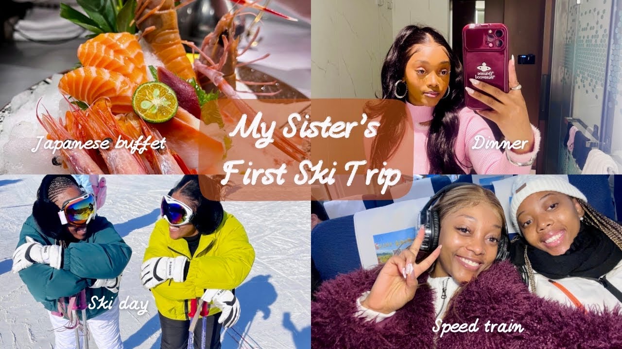VLOG: Speed Train 🚆 | Our Ski Trip 🎿 | Japanese Cuisine 🍣 | South African Living In China 🇨🇳