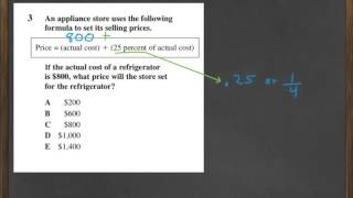 HiSET Math #3 - FPT1