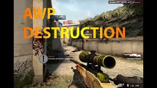CS:GO | BEST AWP KILLS (reactions) 4KILL MONTAGE