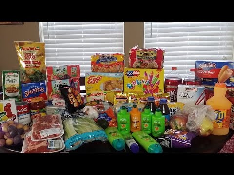 HEB Grocery Shopping 9/17/2016 | What I Buy When Grocery Shopping