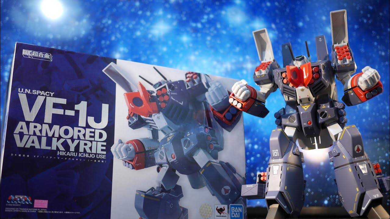 Bandai DX Chogokin VF-1J Armored Valkyrie - Unboxing and Overview