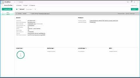 HPE OneView 4.1 Firmware update demo
