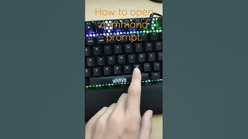 How to open command prompt on your computer.