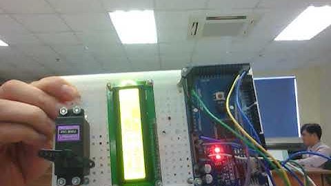 ĐỀ TÀI ĐIỀU KHIỂN SERVO DÙNG MPU6050 HIỂN THỊ GÓC QUAY LÊN LCD I2C