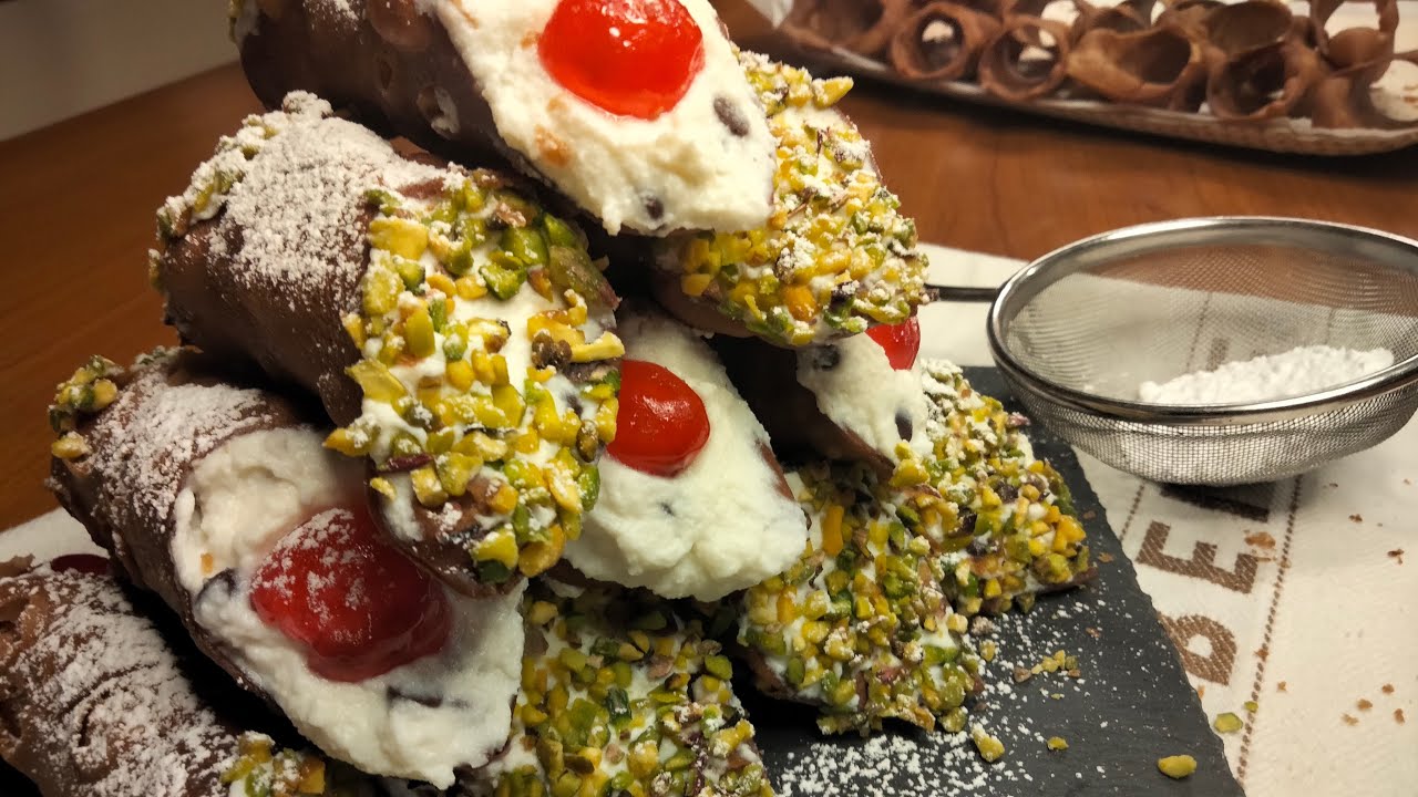 A legfinomabb CANNOLI !!! Tradicionális Szicíliai recept! 🇭🇺😍