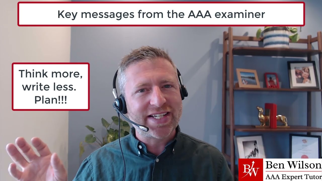 AAA examiner tips